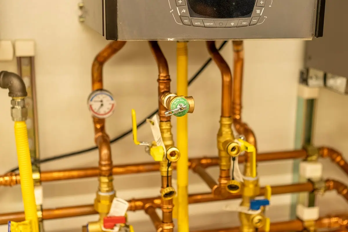 Licensed technician providing Slab Leak Repair for a homeowner in Heartland