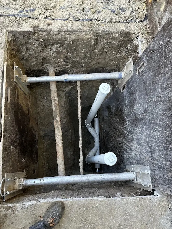 Experienced plumber completing Gas Line Repair work in Heartland